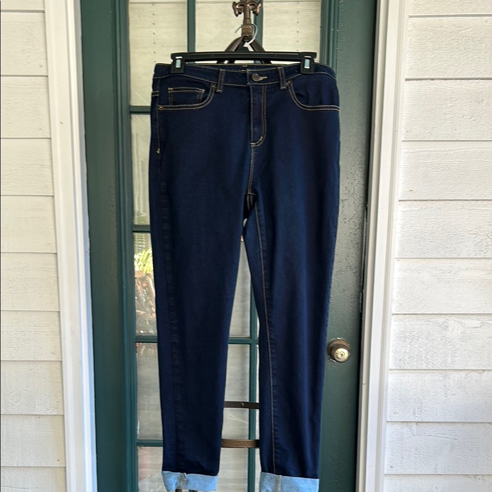 Michael Kors Blue Skinny Jeans Classic Style size 10